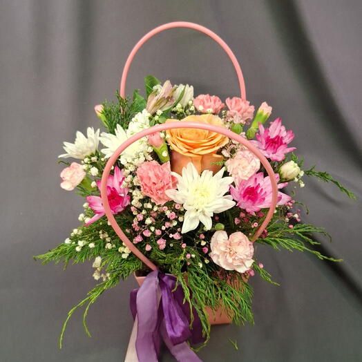 Нежная сумочка цветов 💐