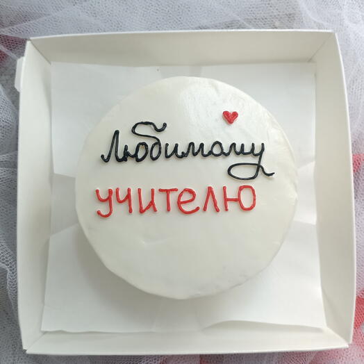 Бенто торт Учителю