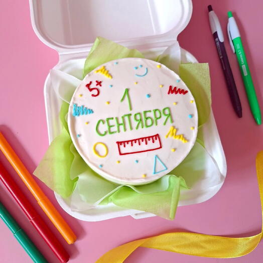 Бенто-торт на 1 сентября