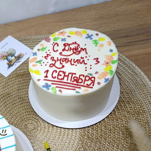 Бенто-торт на 1е Сентября