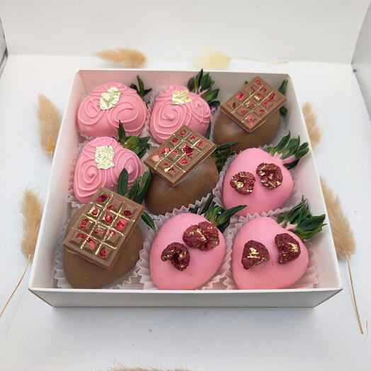 Клубника в шоколаде 🍓 9-12 ягод