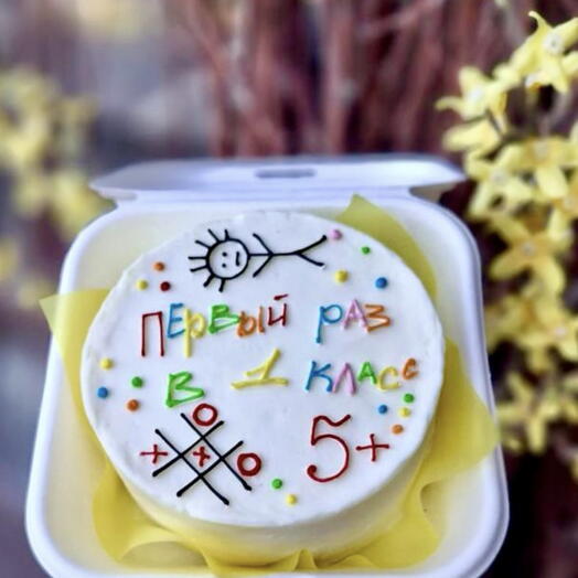 Бенто торт первоклашке