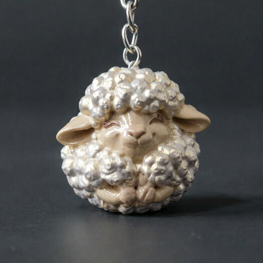 Брелок 🐑«Овечка» ручной работы