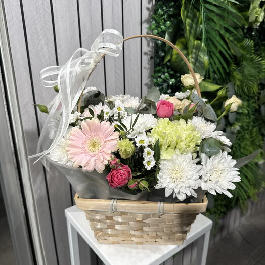 Корзинка с герберой🌸50008