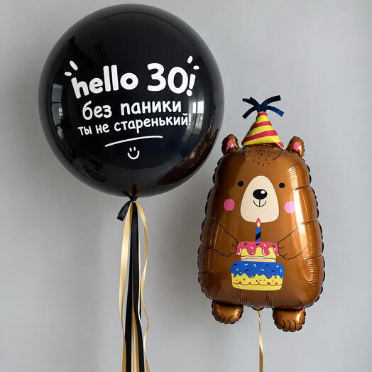 🎂 Набор воздушных шаров «Без паники!»