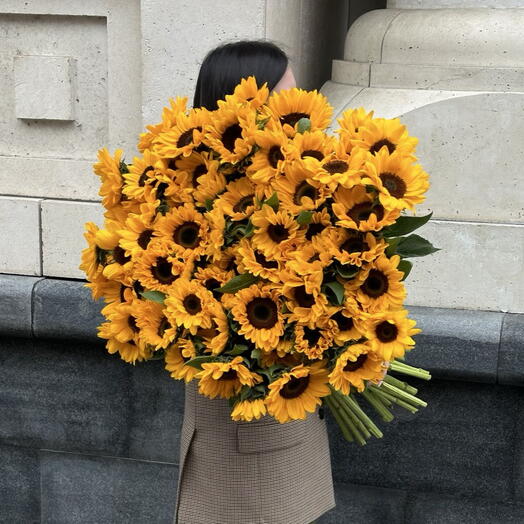 Букет из подсолнух 🌻