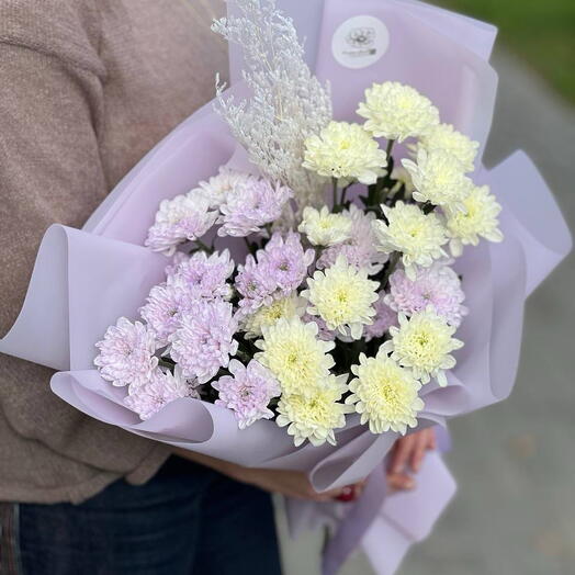 Букет «нежные краски»