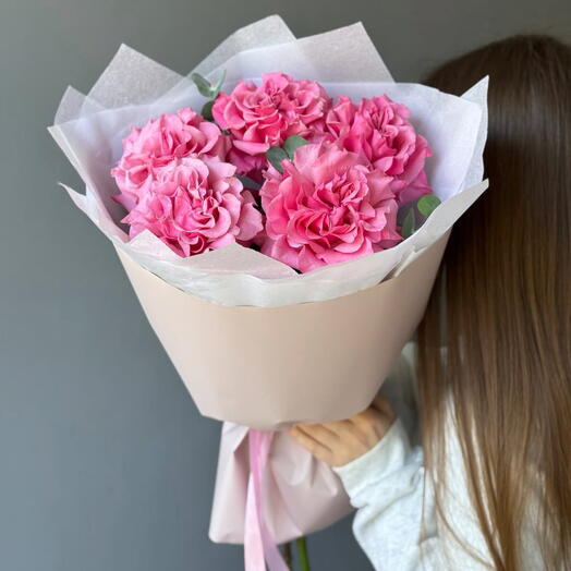 💖 «Между небом и садом: Кантри Блюз с эвкалиптом» в стильной упаковке 🌸