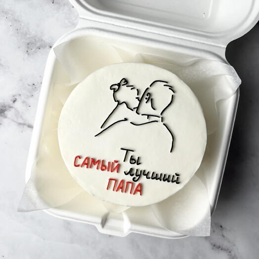 Бенто торт на день отца папе