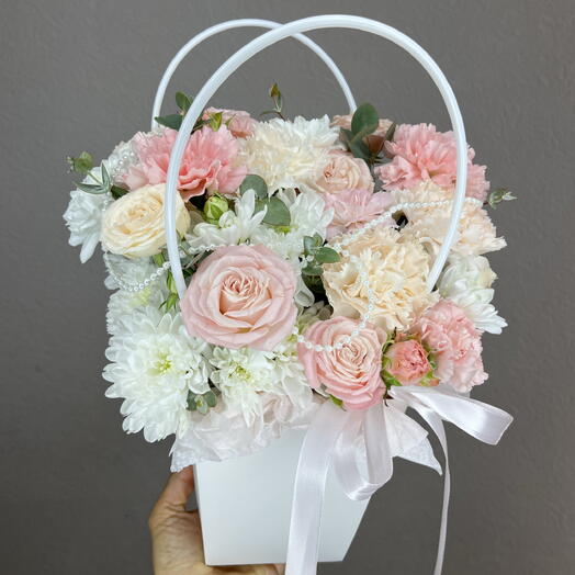 Жемчужина, композиция в сумочке🌸