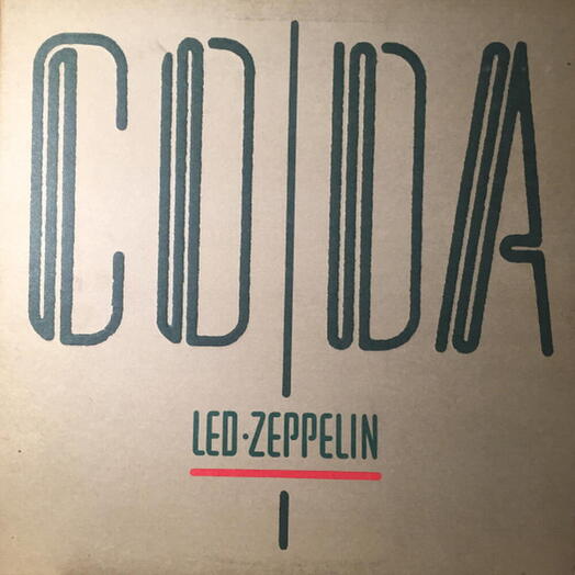 Винтажная пластинка Led Zeppelin / Лед Зеппелин — Coda, EX-