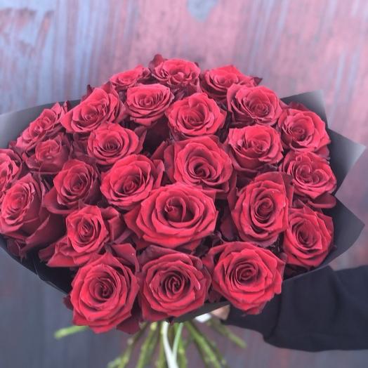 Ramo de 25 rosas rojas