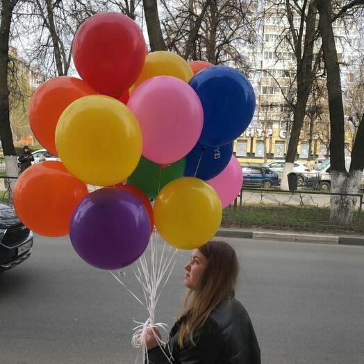 Assorted balloons 19 pieces