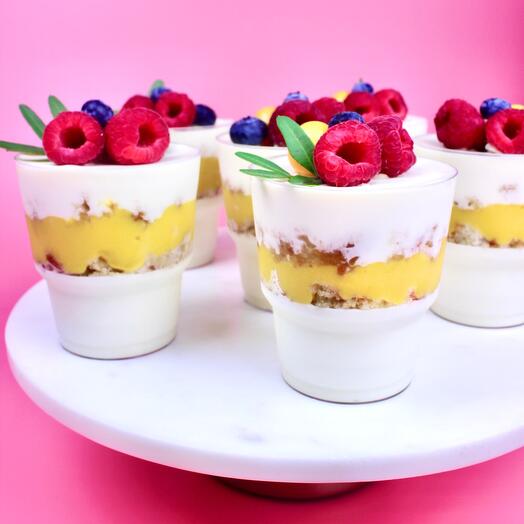 Трайфлы Кокос, маракуйя 6 шт