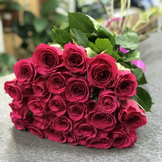 Ramo de 25 rosas ricas