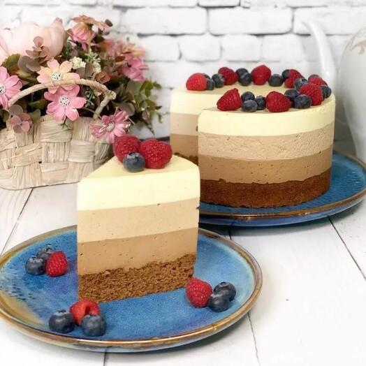 Tres mousse de chocolate 2,5 kg