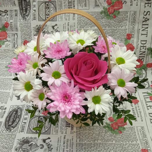 Цветы в корзине 2