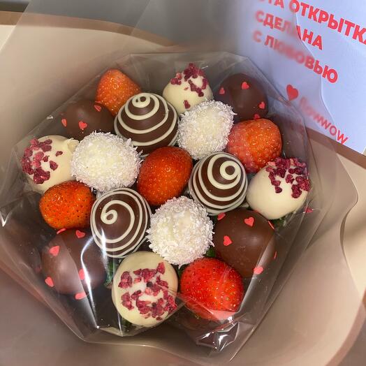 Chocolate-covered strawberries