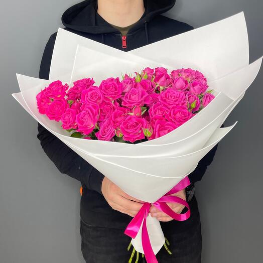 11 Pink Bush Roses