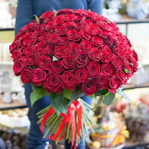 101 red roses - Unconditional love