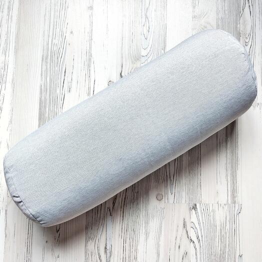 Валик болстер с лузгой гречихи 20*50 см