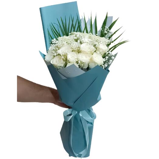 White Roses Bouquet