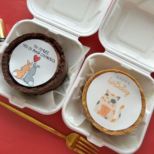 Bento cheesecake set como regalo de cumpleaños
