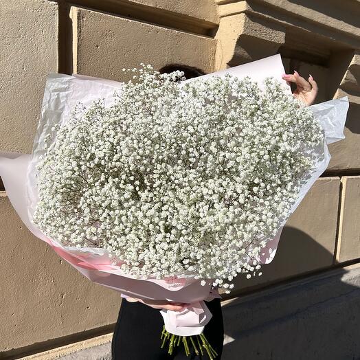 Bouquet of 21 sprigs of white gypsophila🤍
