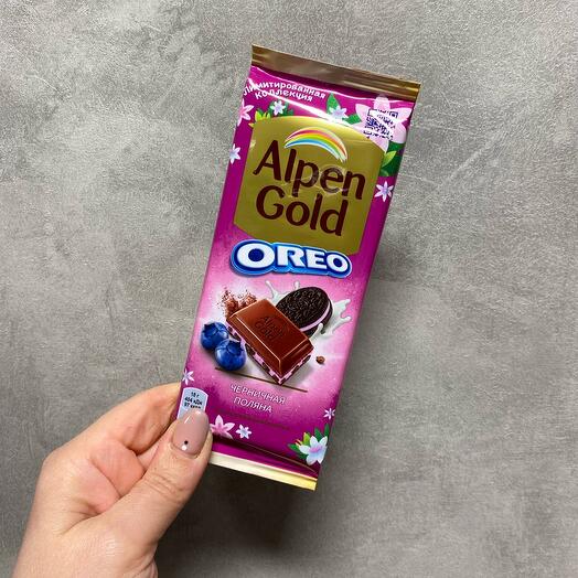 Молочный шоколад «Alpen Gold»