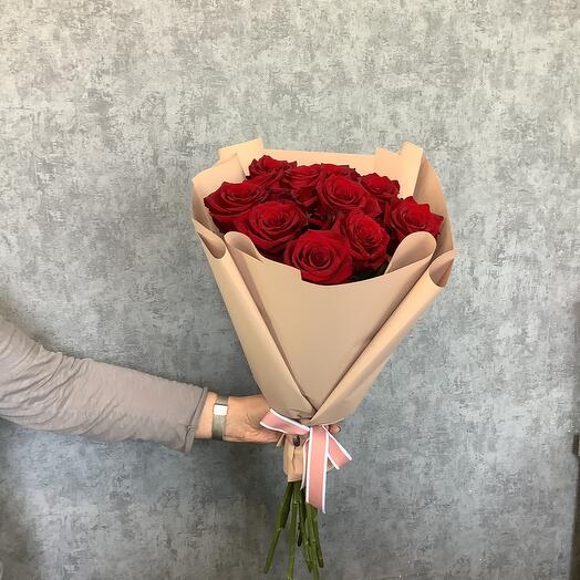 Ramo de rosas rojas