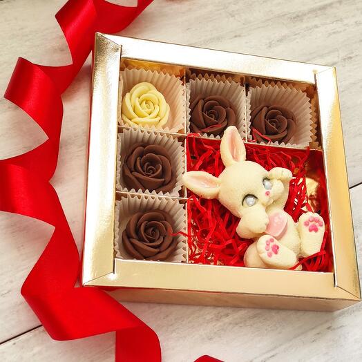Set of chocolate