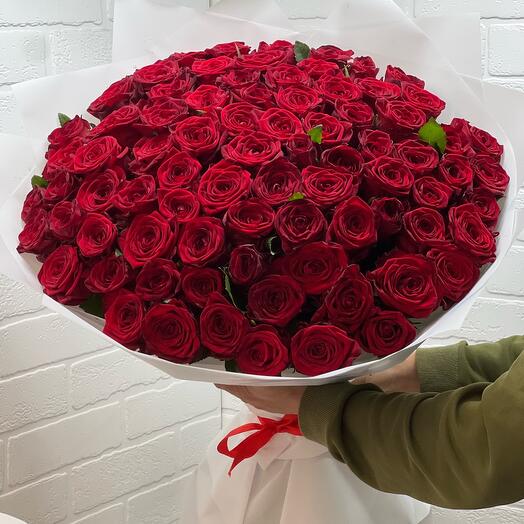 Букет радость из 101 розой