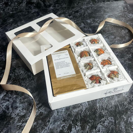 "Colección China (oolong y relacionado)", juego de regalo con té en Caja