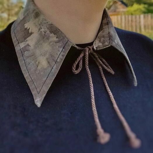 Съемный воротник на завязках