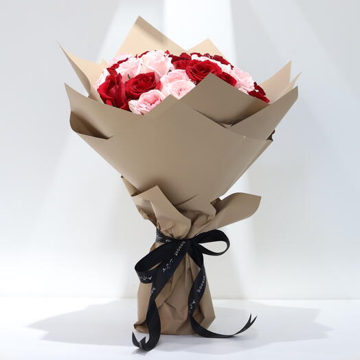 30pcs Mixed Rose Bouquet