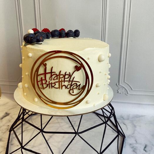 «Happy birthday» ваниль/клубника