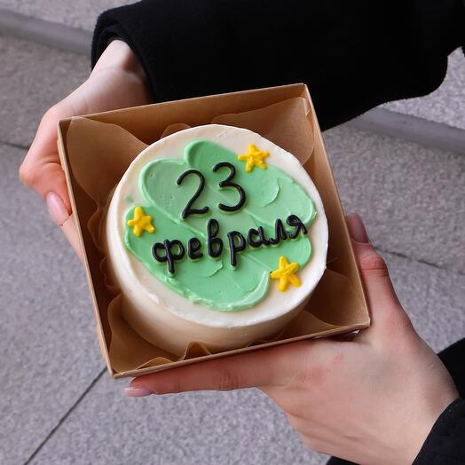 Бенто-торт «23 февраля»