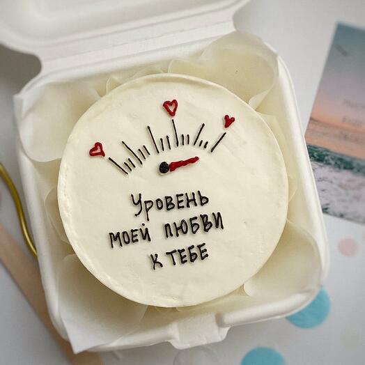 Бенто торт девушке парню уровень моей любви