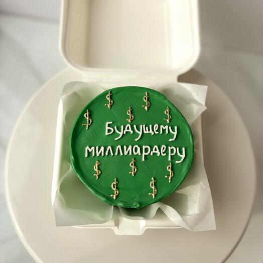 Бенто торт Будущему миллиардеру