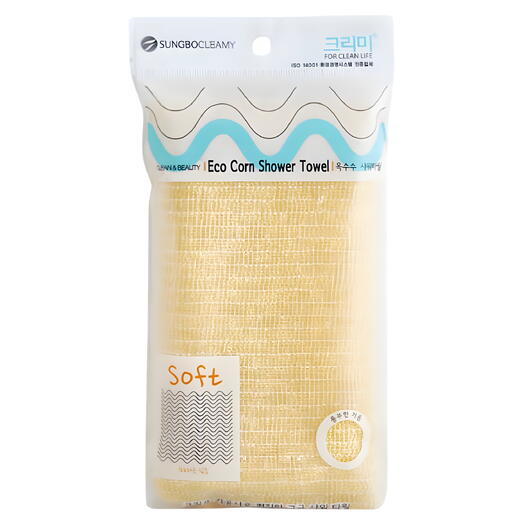 Sung bo Cleamy Clean Beauty Мочалка для душа (25х100) Eco Corn Shower Towel