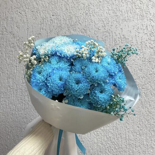 Bouquet of blue lagoon