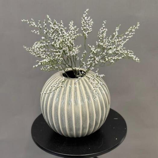 Ваза керамическая рельефная