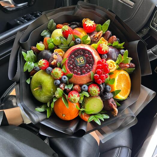 Фруктовый букет «Контрасты» S