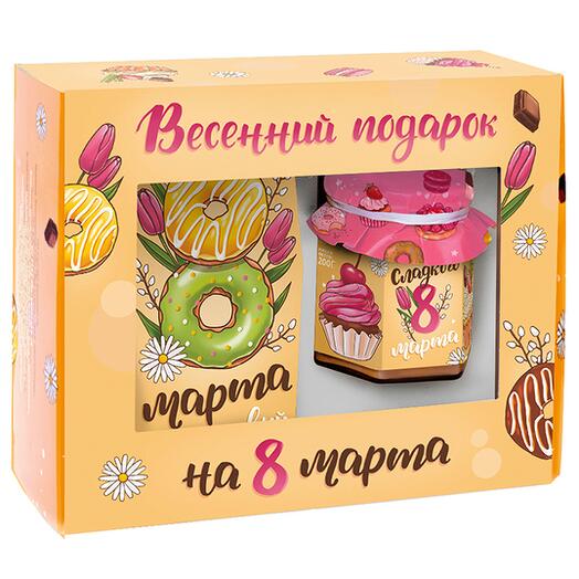 Подарочный набор вкусняшек Весенний подарок на 8 марта