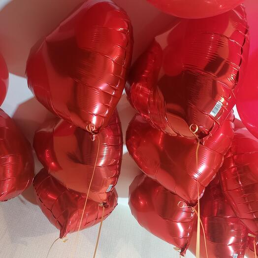 Фольгированное сердце