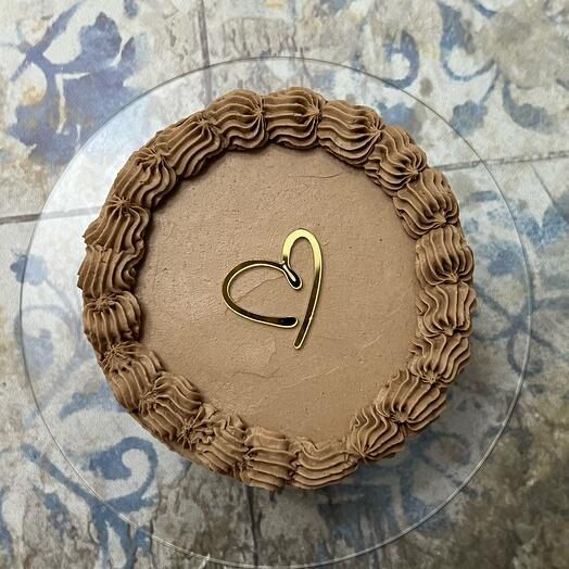 Веган бенто торт с рюшами