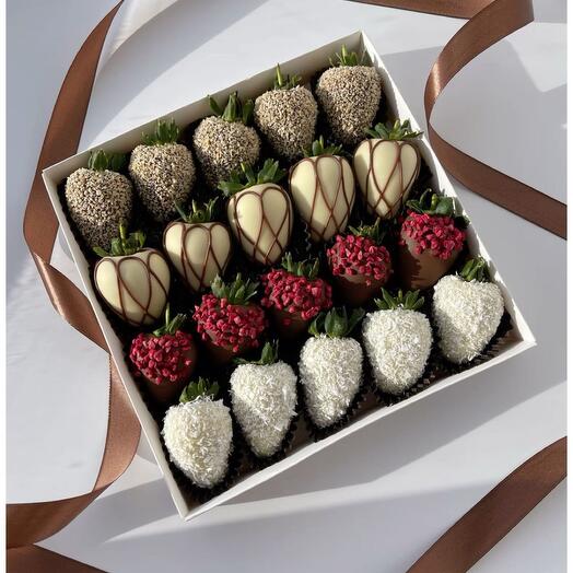 Клубника в шоколад