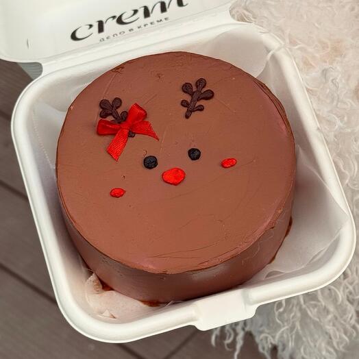 Новогодний бенто торт