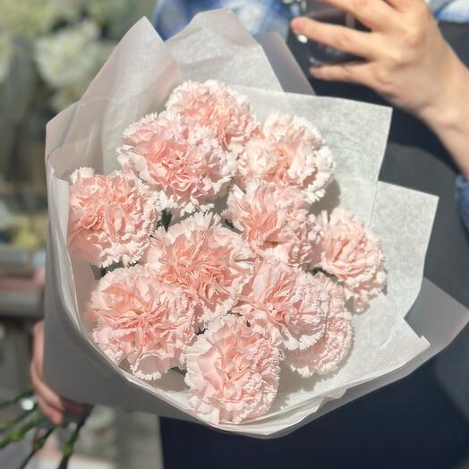 Букет из нежных диантусов 🌸
