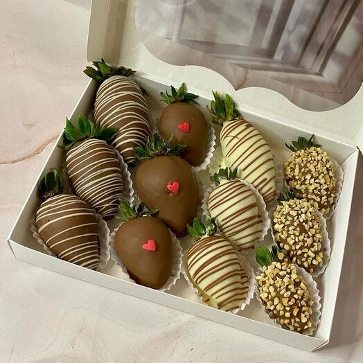 Клубника в шоколаде 12шт ‘